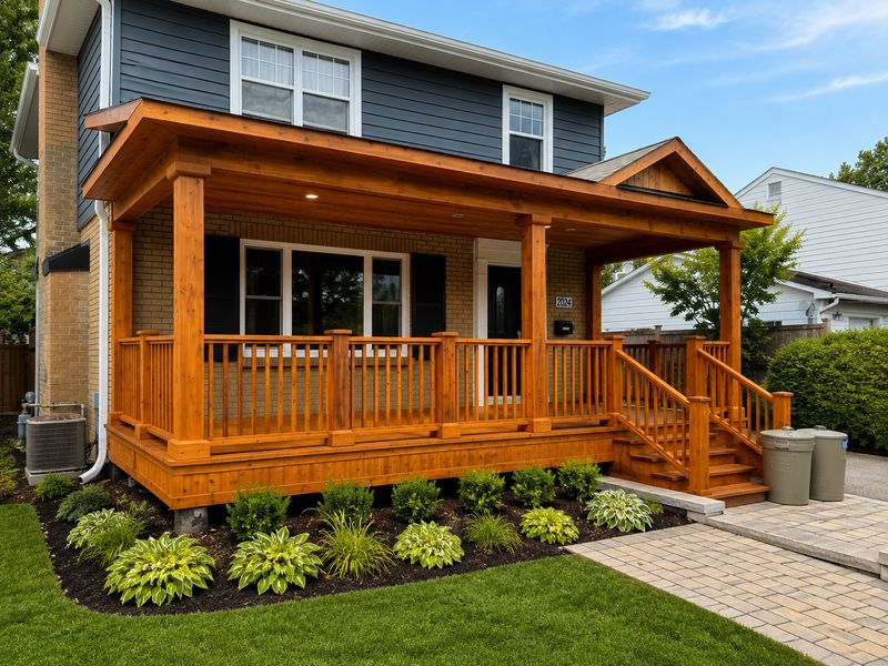 Exterior painting on a residential Ottawa home with updated siding