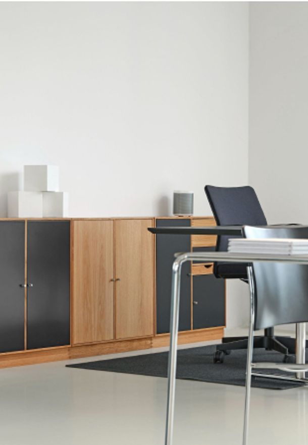 Office with desk and chair