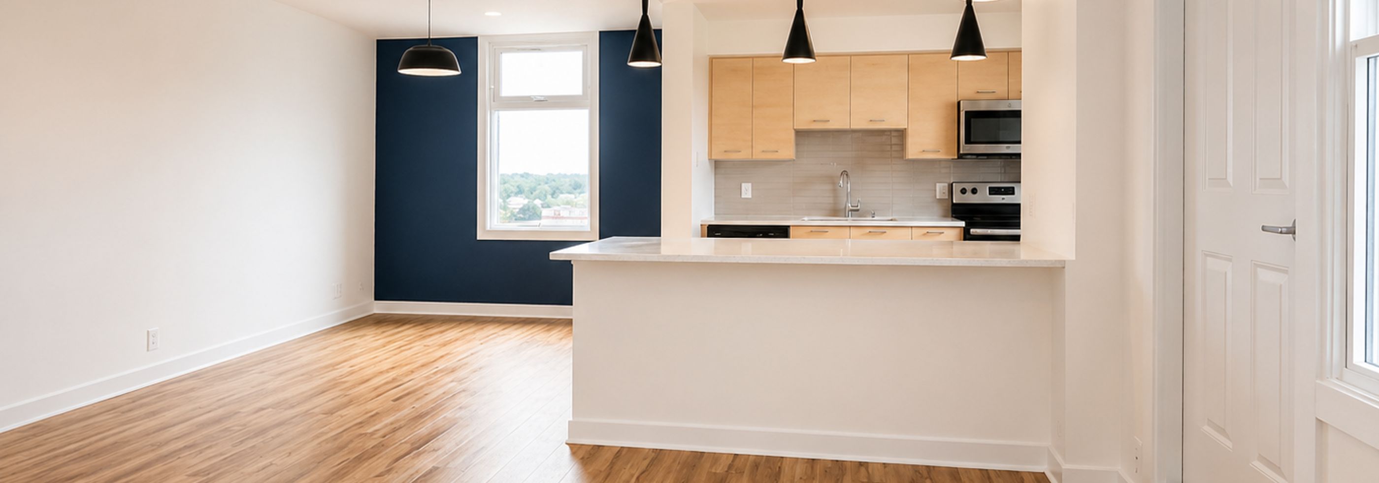 Bright living room painting project in Ottawa