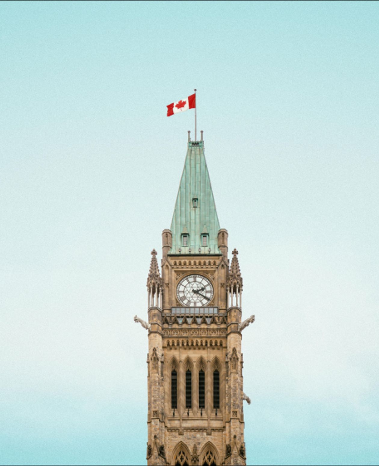 Peace tower of the parliament buildings