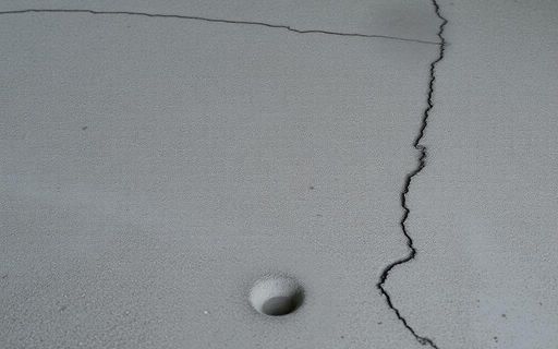 Surface dusting and erosion on concrete