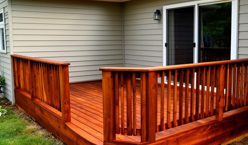 Exterior wood restoration