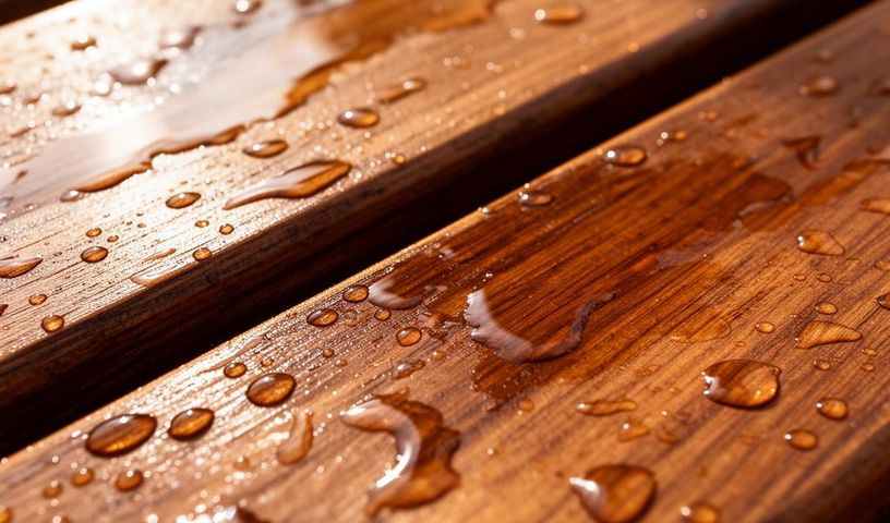 Deck protection and sealing